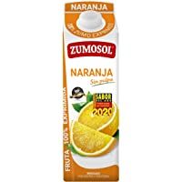 Zumosol Zumo Exprimido 100% de Naranja Sin Pulpa 1L